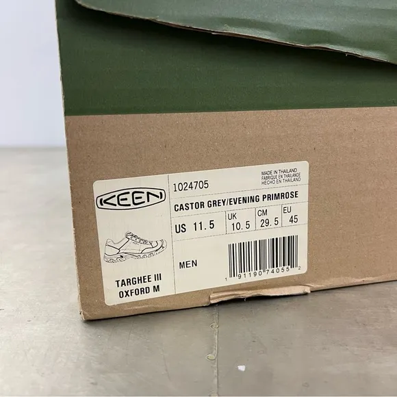 Keen Targhee III Oxford Caster Grey Evening Primrose