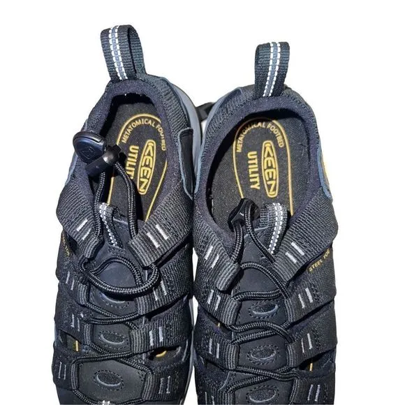 KEEN Utility Men's Atlanta 2 Cooler Low Steel Toe Non Slip Work Shoes Size 9