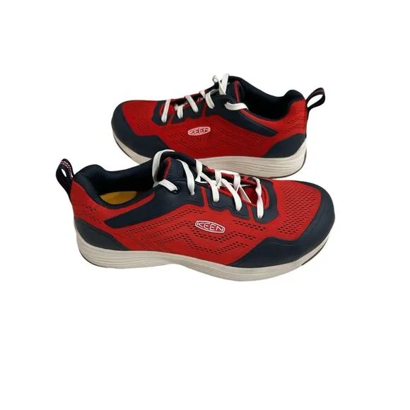 KEEN Utility Men's Sparta II  Rubicondo/Pageant Blue Work shoes 10 D New