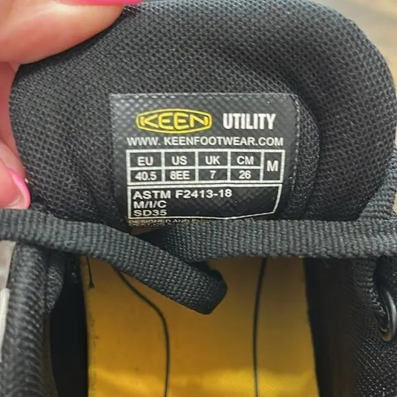 KEEN Utility Men's Vista Energy Composite ToeESD Work Shoes