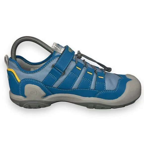 Keen Knotch Hallow Sneakers Shadow/Mykonos Blue 1026688 Youth 5 Women's 6.5