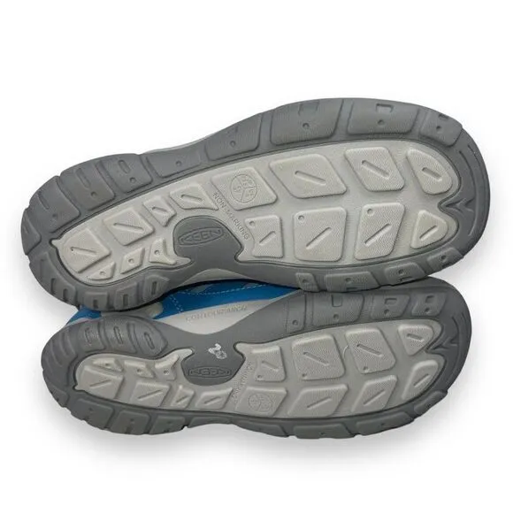 Keen Knotch Hallow Sneakers Shadow/Mykonos Blue 1026688 Youth 5 Women's 6.5