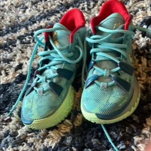 Kids' Blue and Red Kyrie Special FX Athletic Shoes