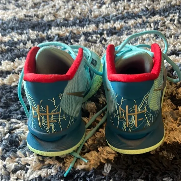 Kids' Blue and Red Kyrie Special FX Athletic Shoes