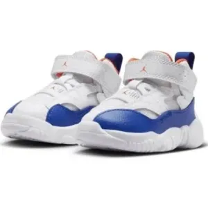 KIDS JORDAN ORANGE BLUE &amp; WHITE JUMPMAN TWO TRE