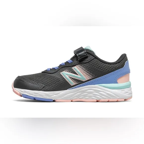 KIDS UNISEX NEW BALANCE 680V6 PHANTOM/STELLAR BLUE SNEAKER (11 Wide) New…