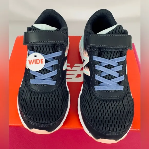 KIDS UNISEX NEW BALANCE 680V6 PHANTOM/STELLAR BLUE SNEAKER (11 Wide) New…