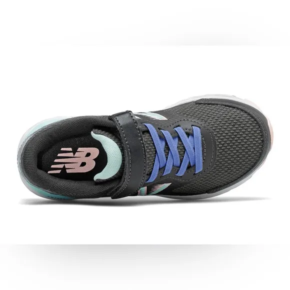KIDS UNISEX NEW BALANCE 680V6 PHANTOM/STELLAR BLUE SNEAKER (11 Wide) New…