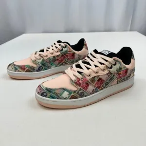 Kito Wares Root of Evil Mens Multicolor Low Top Lace Up Sneaker Shoes Size 10