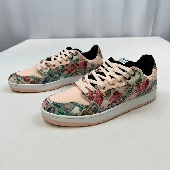 Kito Wares Root of Evil Mens Multicolor Low Top Lace Up Sneaker Shoes Size 10