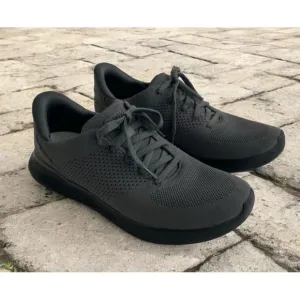 Kizik Lima Mens 11.5 Womens 13 Gray Handsfree Low Top Casual Shoes Sneaker