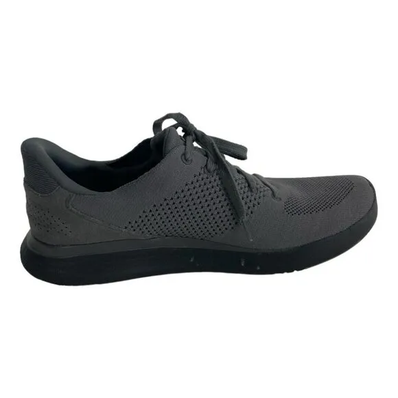 Kizik Lima Mens 11.5 Womens 13 Gray Handsfree Low Top Casual Shoes Sneaker