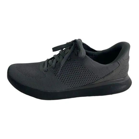 Kizik Lima Mens 11.5 Womens 13 Gray Handsfree Low Top Casual Shoes Sneaker