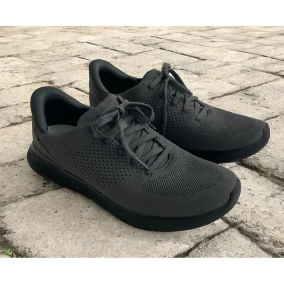 Kizik Lima Mens 11.5 Womens 13 Gray Handsfree Low Top Casual Shoes Sneaker