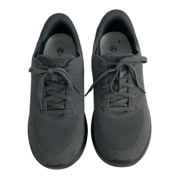 Kizik Lima Mens 11.5 Womens 13 Gray Handsfree Low Top Casual Shoes Sneaker