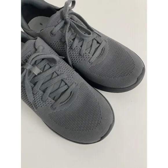 Kizik Lima Mens 11.5 Womens 13 Gray Handsfree Low Top Casual Shoes Sneaker