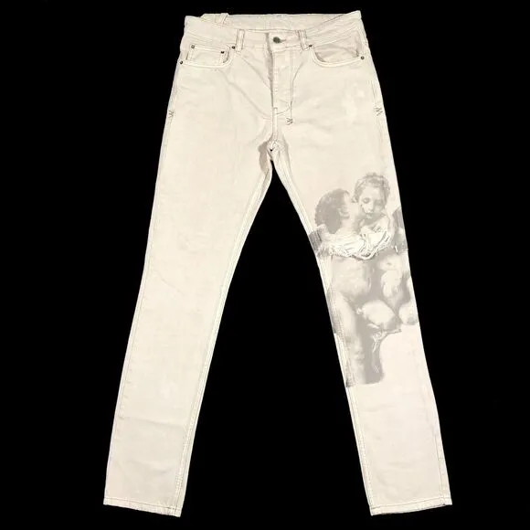 Ksubi Chitch Angel High Lovers Skinny Slim Jeans Size 31x32 Gray B32