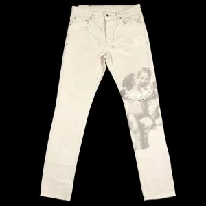 Ksubi Chitch Angel High Lovers Skinny Slim Jeans Size 31x32 Gray B32