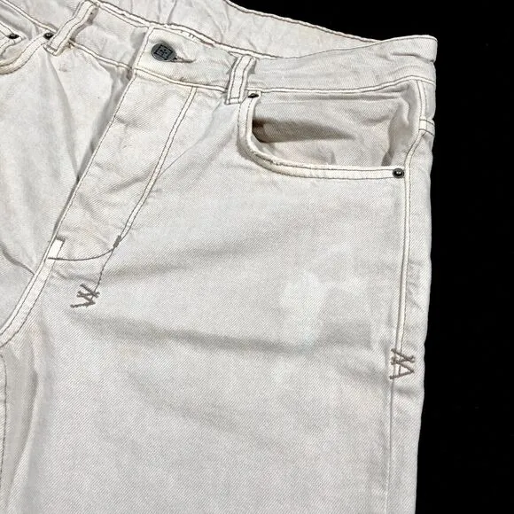 Ksubi Chitch Angel High Lovers Skinny Slim Jeans Size 31x32 Gray B32
