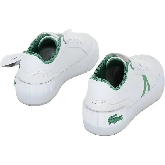 Lacoste Boys L004 Sneaker in White Size 5 Baby - Fast Shipping