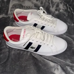Lacoste white shoes
