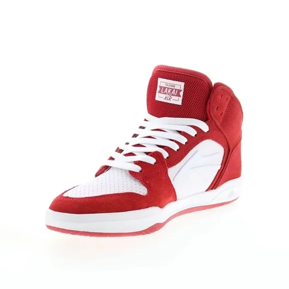 Lakai • Telford SMU Valentine's Day Mens White Suede Skate Sneakers Shoes