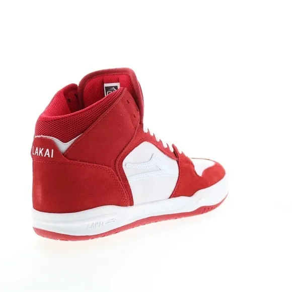 Lakai • Telford SMU Valentine's Day Mens White Suede Skate Sneakers Shoes