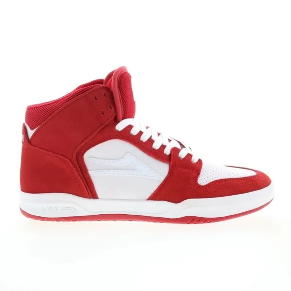 Lakai • Telford SMU Valentine's Day Mens White Suede Skate Sneakers Shoes