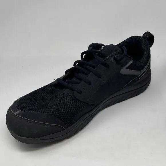 LEMS Primal Zen Shoes Mens 12.5 Womens 14 Asphalt Black Barefoot Comfort Cork
