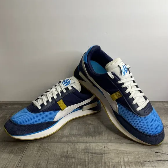 Limited Edition PUMA Future Rider Olympique de Marseille Sneakers Mens 11.5 Blue