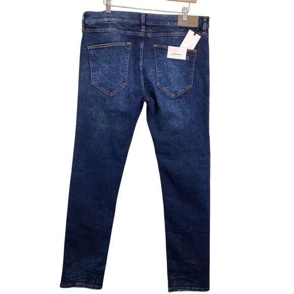 Lindbergh Mens‎ London Slim Fit Jeans Size 36x34 NWT 36 x 34 Distressed Denim