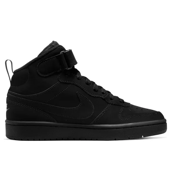 Literally perfect Nike Court Borough Mid 2 PS 'Triple Black’