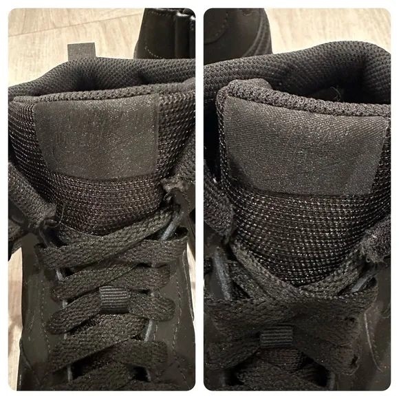 Literally perfect Nike Court Borough Mid 2 PS 'Triple Black’