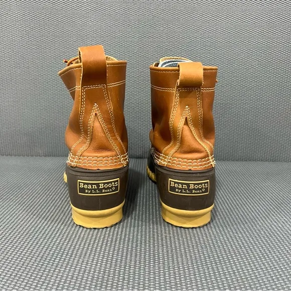 LL Bean Classic Bean Boots Men’s Waterproof Rubber Duck Boot Rain Boots Sz 10