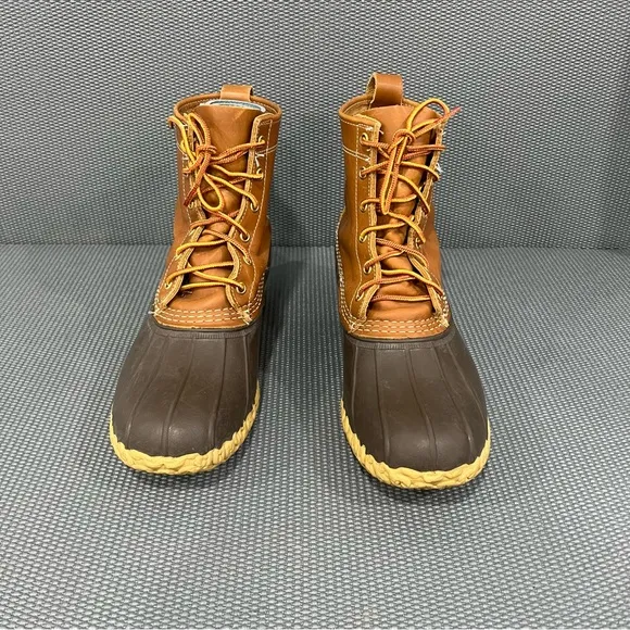 LL Bean Classic Bean Boots Men’s Waterproof Rubber Duck Boot Rain Boots Sz 10