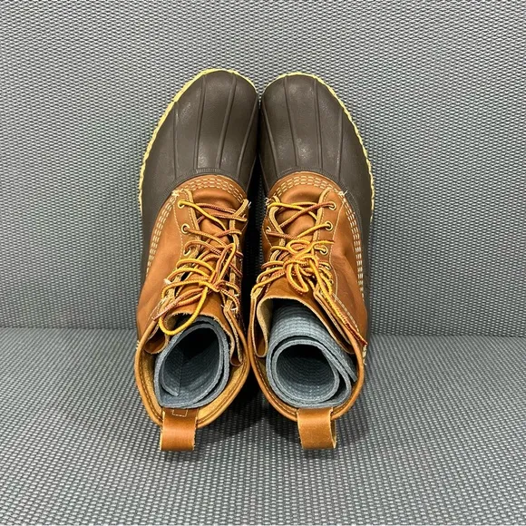 LL Bean Classic Bean Boots Men’s Waterproof Rubber Duck Boot Rain Boots Sz 10
