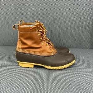 LL Bean Classic Bean Boots Men’s Waterproof Rubber Duck Boot Rain Boots Sz 10