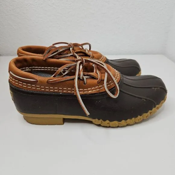 LL Bean Bean Boots, Duck Shoes, Womens Size 6