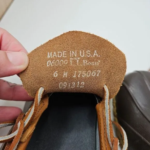 LL Bean Bean Boots, Duck Shoes, Womens Size 6
