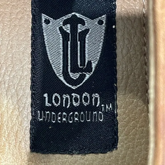 London Underground Leather Shoes men’s size 9