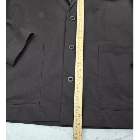 Lululemon Relaxed Fit Twill Mens Blazer XL Three Button Espresso Sports Coat NWT