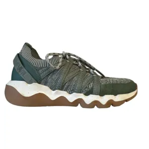 Madewell Field Knit Sneakers Shoes Lightweight Women's sz 8.5 Ashen Sage Multi