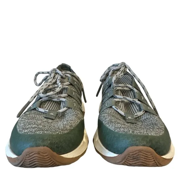 Madewell Field Knit Sneakers Shoes Lightweight Women's sz 8.5 Ashen Sage Multi