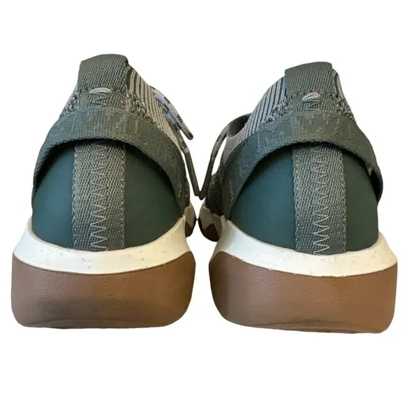 Madewell Field Knit Sneakers Shoes Lightweight Women's sz 8.5 Ashen Sage Multi