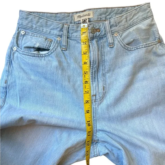 Madewell The Curvy Perfect Vintage Jean Light Denim Size 27