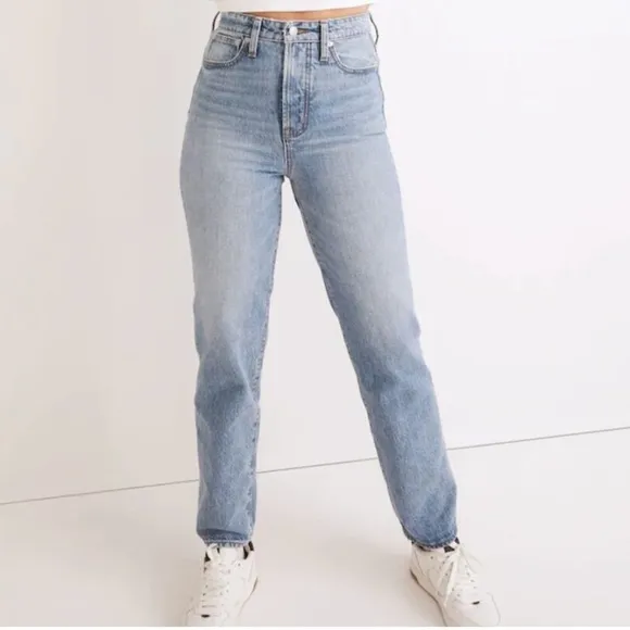 Madewell The Curvy Perfect Vintage Jean Light Denim Size 27