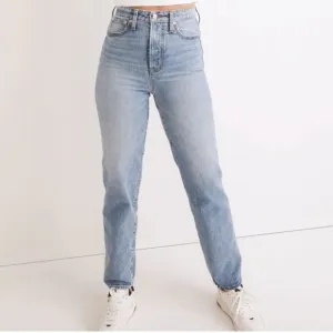 Madewell The Curvy Perfect Vintage Jean Light Denim Size 27