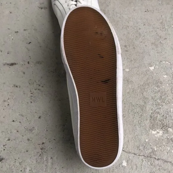 Madewell sidewalk low top sneakers