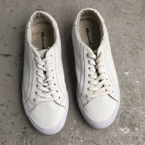 Madewell sidewalk low top sneakers