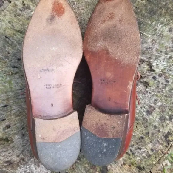 MARAOLO Italian Leather Wingtip Shoes 90s